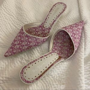 BCBGirls signature mules slides